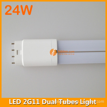 4pins 24W 542mm LED 2G11 Dual Tubes Light